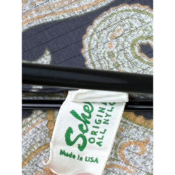 VTG Schertz Original Parasol Umbrella Paisley Lucite Handle - Picture 7 of 10